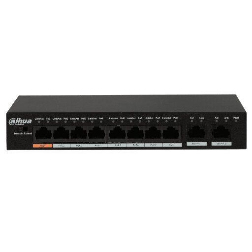 РОЕ коммутатор Dahua DH-PFS3010-8ET-96 8 портовый