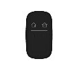 Hikvision DS-PKF1-WE беспроводной брелок