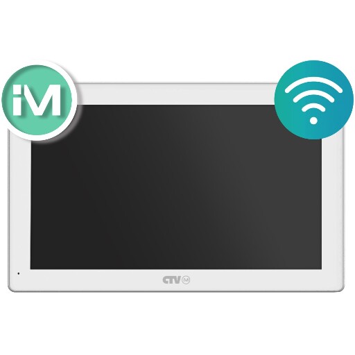 Монитор видеодомофона CTV-iM Cloud 10 Белый CTV-IM1030W Cloud 10 W