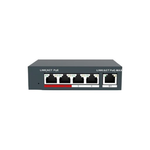 POE коммутатор RedLine RL-SW4P1.XE 4-портовый
