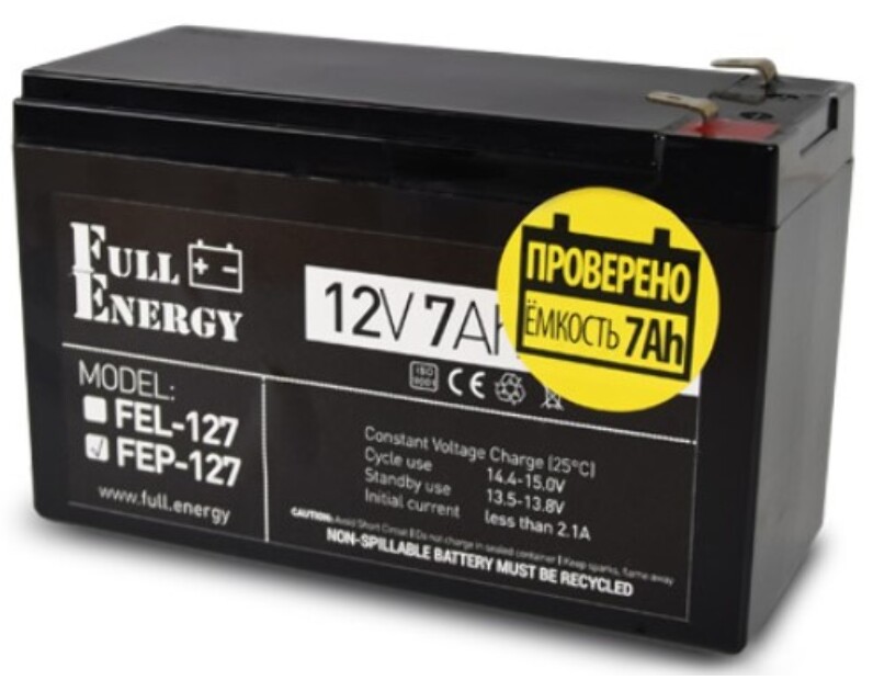 Full Energy FEP-127 аккумуляторная батарея