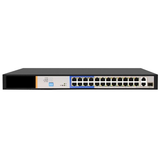POE коммутатор RedLine RL-SW24P2S1
