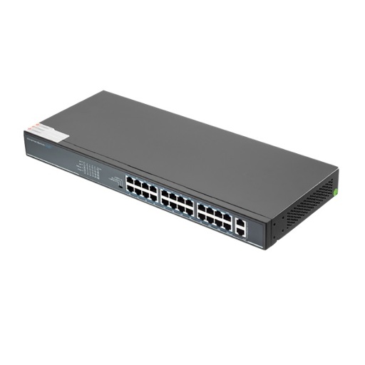 POE коммутатор RedLine RL-SW24P2S2.SE 24-портовый