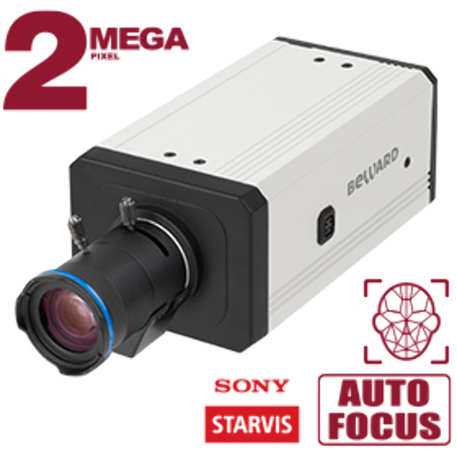 IP камера Beward SV2018M 2 Мп Sony Starvis сменный объектив C/CS WDR 140 дБ