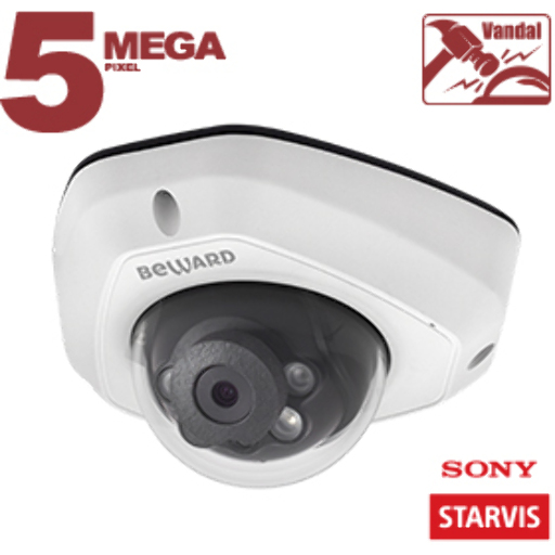 IP камера Beward SV3212DM 5 Мп с ИК-подсветкой до 30 м IP67