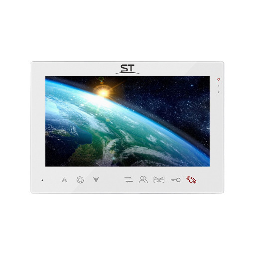 Монитор видеодомофона Space Technology ST-M208/7 (S/SD/WF) БЕЛЫЙ 00-00071771
