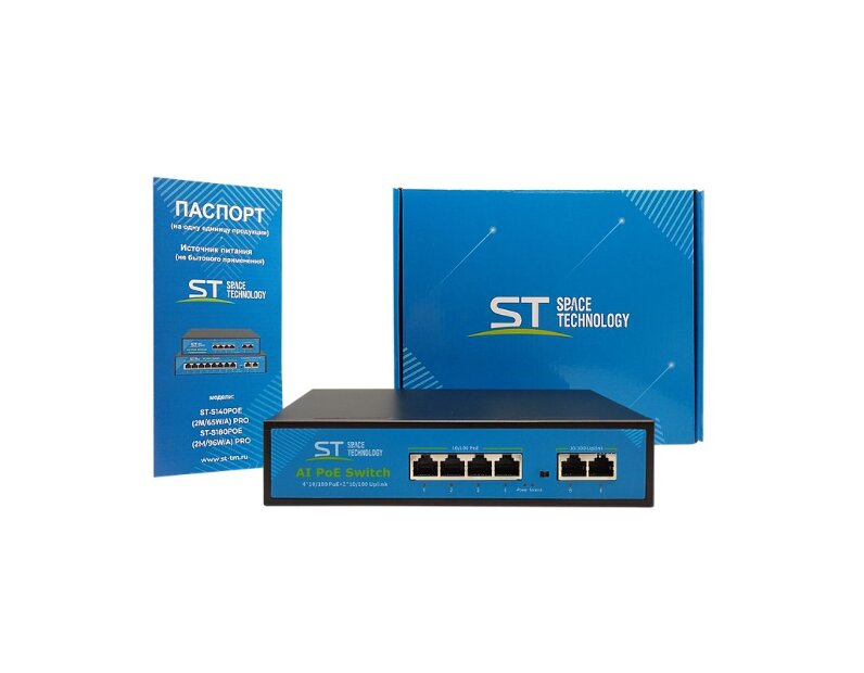 Space Technology ST-S140POE 00-00079755 коммутатор
