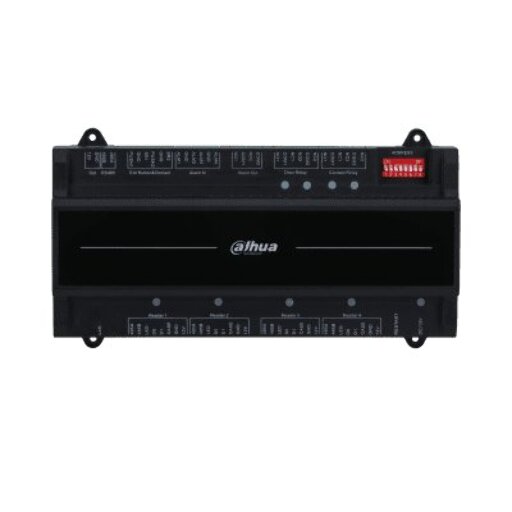 Контроллер Dahua DHI-ASC2204B-S для 4 дверей, поддержка PoE и многофакторной аутентификации