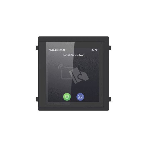IP вызывная панель Hikvision DS-KD-TDM, сенсорный дисплей, IP65, IK08