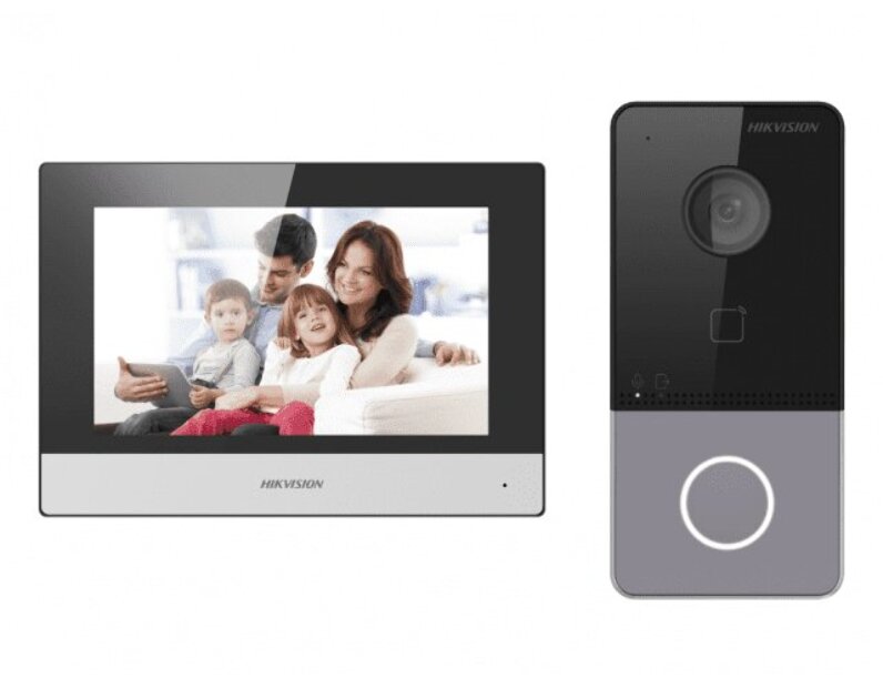 Hikvision DS-KIS603-P(C) Комплект видеодомофона