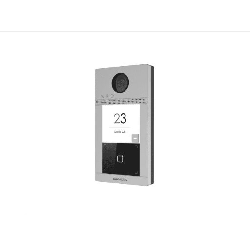 IP вызывная панель Hikvision DS-KV8113-WME1(C) с IK08 и IP65 защитой