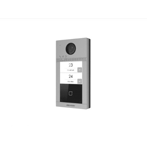 IP вызывная панель Hikvision DS-KV8213-WME1(C) с камерой 2 Мп и защитой IP65