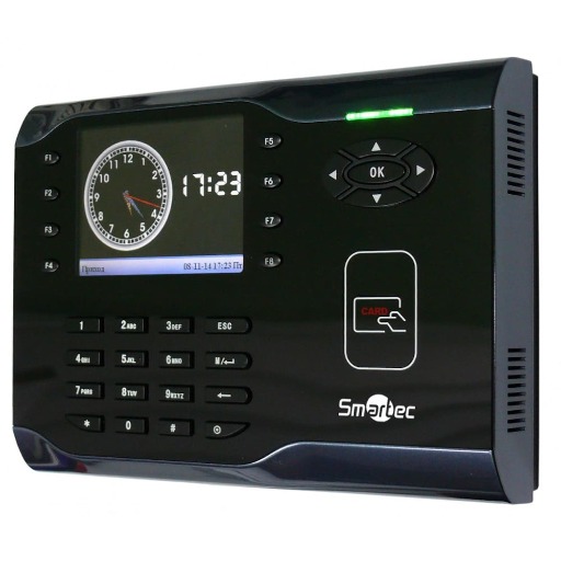 Терминал учета рабочего времени Smartec ST-CT500EM, память на 10 000 карт