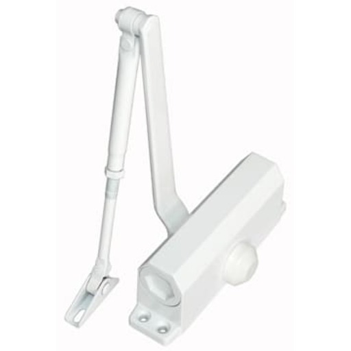 Дверной доводчик Smartec ST-DC003-WT с масляным амортизатором и термокомпенсацией