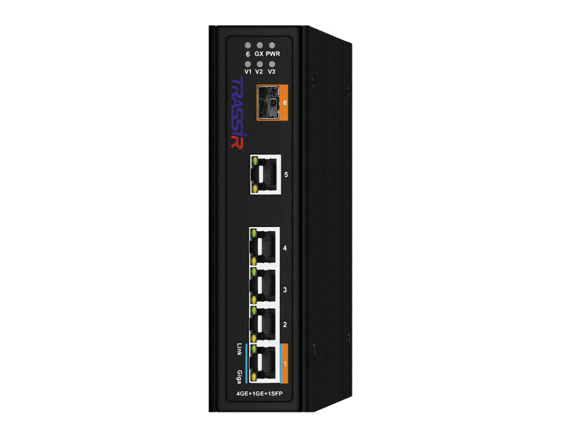 TRASSIR TR-NS15061S-150-4POE Коммутатор