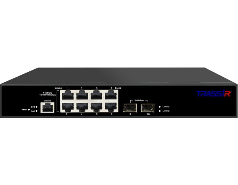 TRASSIR TR-NS24102S-120-8PoE Коммутатор