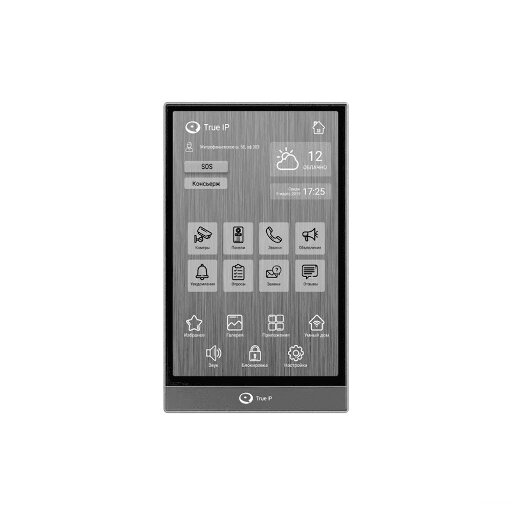IP монитор видеодомофона True IP TI-4107LB с сенсорным 8