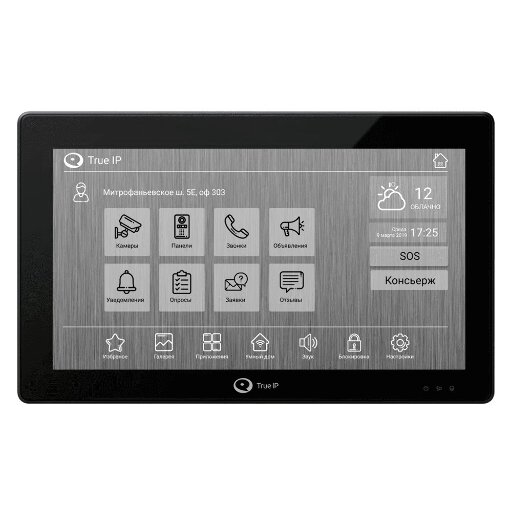 IP монитор видеодомофона True IP TI-4210AC с 10