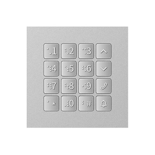 Модуль сборной вызывной панели True IP TI-4308M/K с клавиатурой и защитой IP65