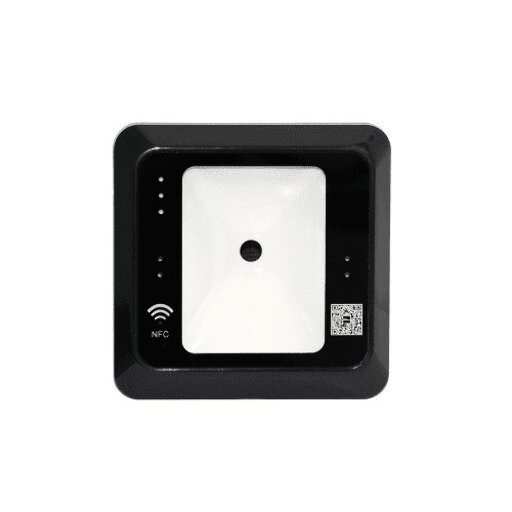 Считыватель ZKTeco QR50BE для QR и RFID с частотой 125 кГц и питанием DC 12В