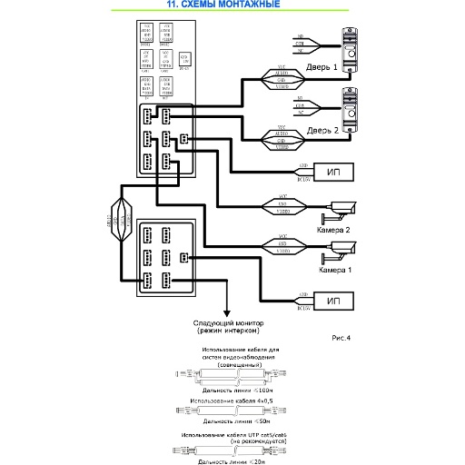 Монитор видеодомофона Space Technology ST-M207/7 (M) БЕЛЫЙ 00-00071727