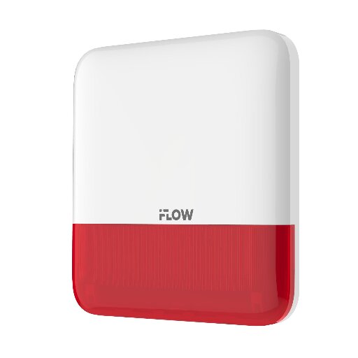 Беспроводной уличный оповещатель iFlow F-PS-401X с красным индикатором