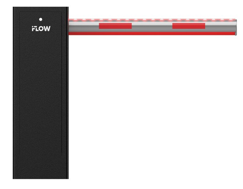 Шлагбаум iFlow F-EB-VB0-R/A4, 4м, индикация стрелы, бесщеточный двигатель