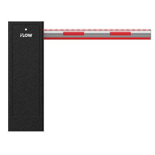 Шлагбаум iFlow F-EB-VB0-R/A3 3м с индикацией, 3с подъема и падения
