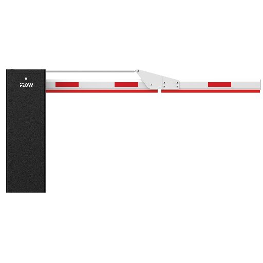 Шлагбаум iFlow F-EB-VB1-L2+2, 2+2м, бесщеточный двигатель, AC 110-240В