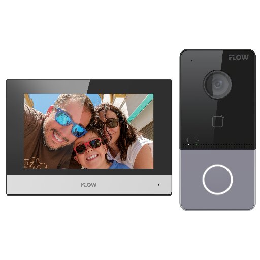 Комплект видеодомофона iFlow F-VI-5443I с Wi-Fi и ИК-подсветкой
