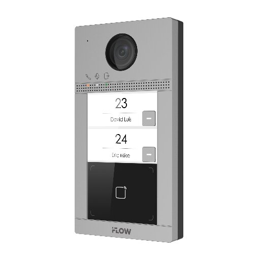 IP вызывная панель iFlow F-VI-1404ISMCWE1 + 2 абонента, Wi-Fi, ИК-подсветка