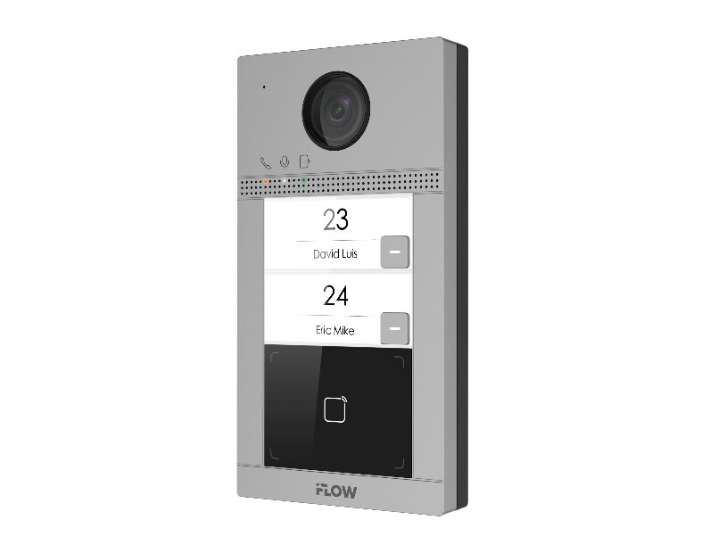 IP вызывная панель iFlow F-VI-1404ISMCWE1 + 2 абонента, Wi-Fi, ИК-подсветка