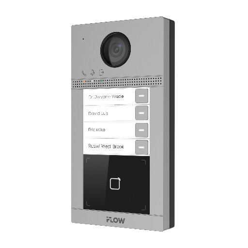 IP вызывная панель iFlow F-VI-1406ISMCWE1 + 2Мп, Wi-Fi, 4 абонента
