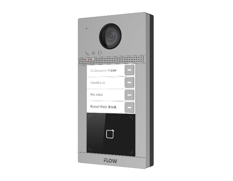 IP вызывная панель iFlow F-VI-1406ISMCWE1 + 2Мп, Wi-Fi, 4 абонента