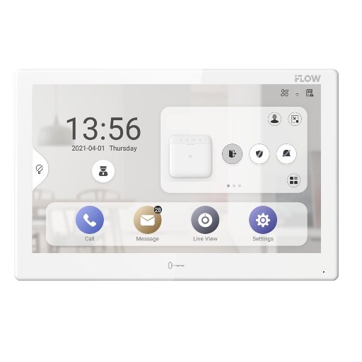 IP монитор видеодомофона iFlow F-VI-3561IPWE1 10" экран Wi-Fi PoE