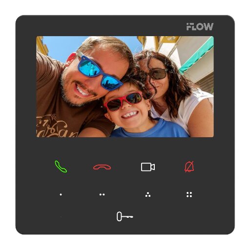 IP монитор видеодомофона iFlow F-VI-3321IPWE1 4.3" Wi-Fi IP