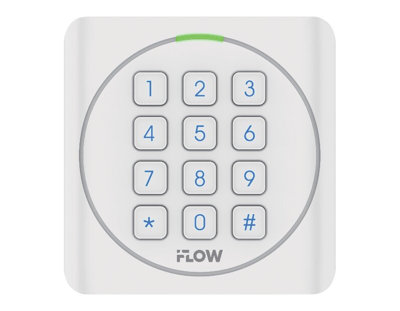 Считыватель iFlow F-KD-4301PMK + механическая клавиатура, 13.56МГц, Wiegand