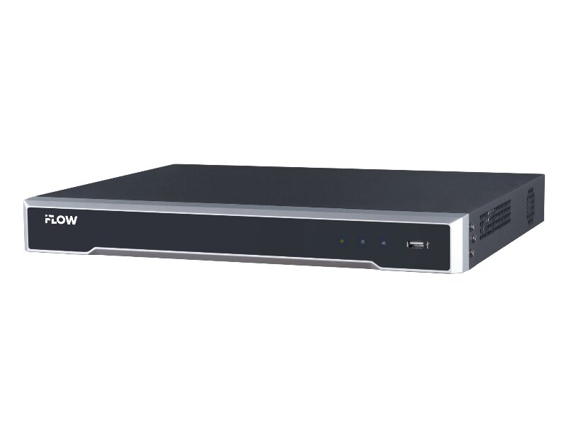 IP видеорегистратор iFlow F-NR-208E/2 + 8 каналов и PoE порты