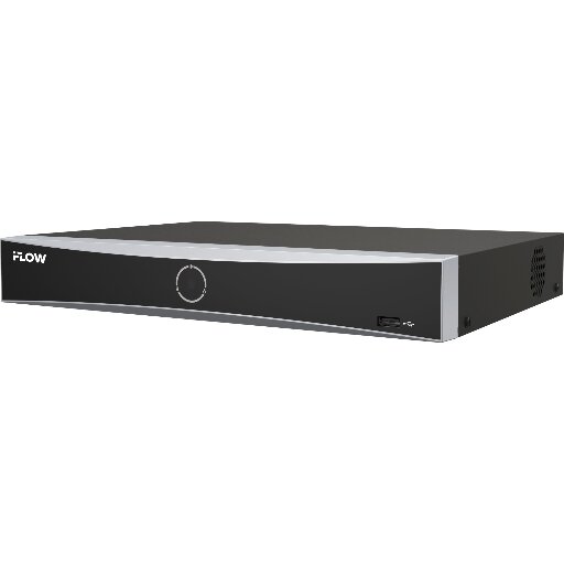 IP видеорегистратор iFlow F-NR-204EX + SharpSense, 4 PoE, 12Мп запись