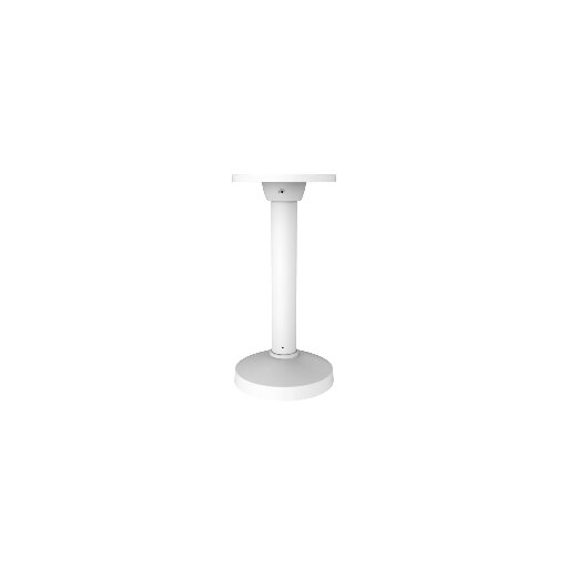 Кронштейн iFlow F-AY10061 белый алюминий Ø155×150×565 мм