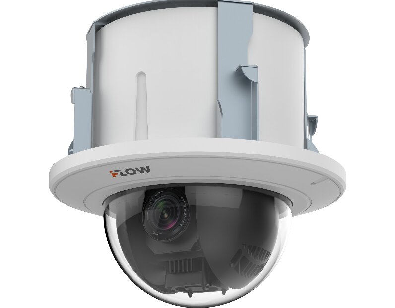 IP камера iFlow F-IP-2420CSZ25 + 25x зум и SharpSense 2Мп, IK10 защита