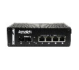 AN-SXGM6P4A - промышленный 6-портовый  управляемый гигабитный L2 коммутатор с PoE+ до 120Вт