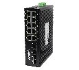 AN-SXGM14P8A  - промышленный 14-портовый  управляемый гигабитный L2 коммутатор с PoE до 240Вт