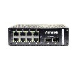 AN-SXGM10P8A - промышленный 10-портовый  управляемый гигабитный L2 коммутатор с PoE до 240Вт