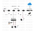 AN-PE2 - PoE удлинитель Ethernet на 2 выхода, 100 Мбит/с