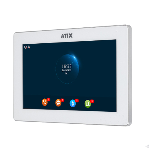 Видеодомофон ATIX AT-I-M721F/IW White