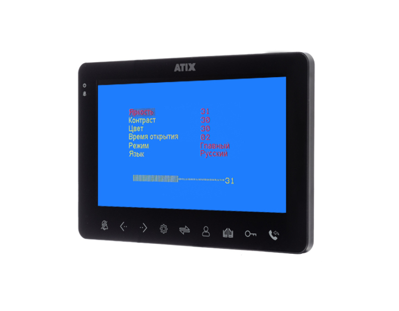 Видеодомофон ATIX AT-I-M710C/T Black