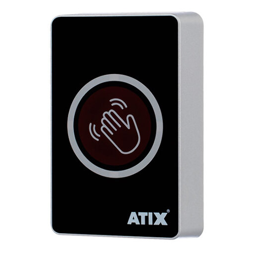 Кнопка выхода бесконтактная ATIX AT-AC-BD1-W/PL Black