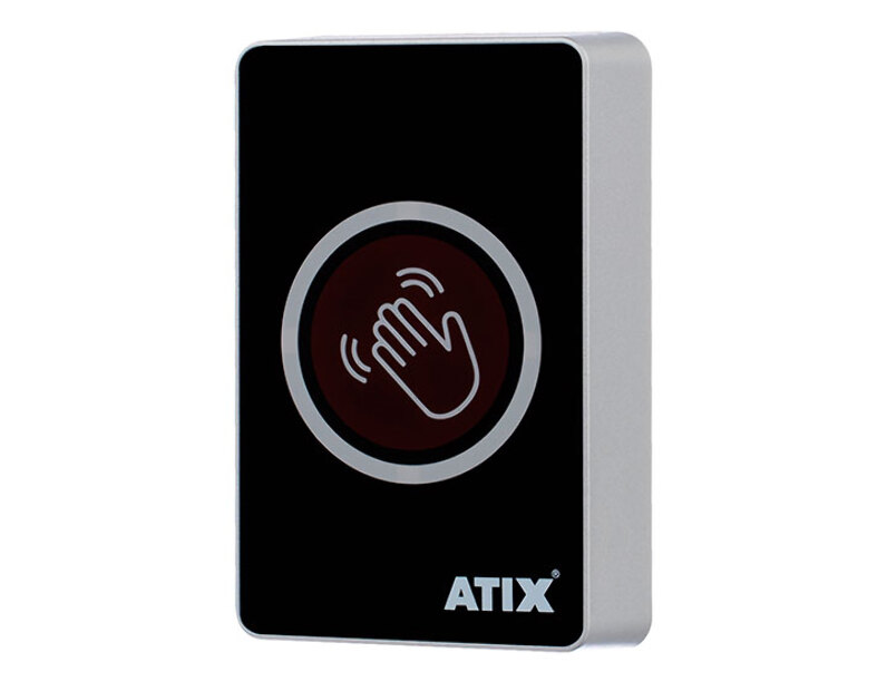Кнопка выхода бесконтактная ATIX AT-AC-BD1-W/PL Black
