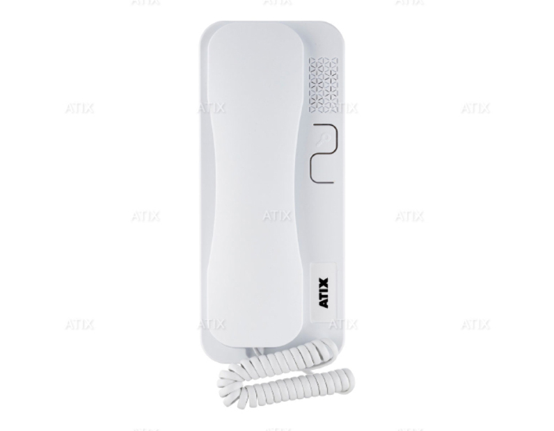 Трубка для домофона AT-I-H1 ATIX AT-I-H1 White